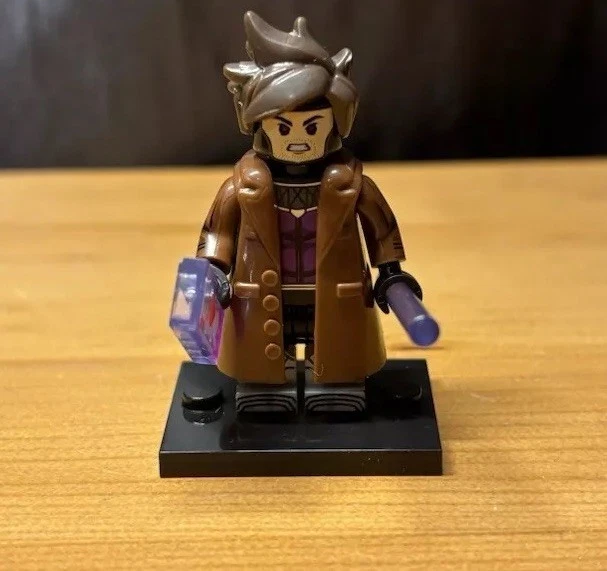 Lego CUSTOM Gambit Minifigure X-men X Mansion - Image 1 of 1