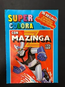 SUPER FARBE MIT MAZINGA Z 1980 RAI TV EDITION EDIDELTA - Bild 1 von 3