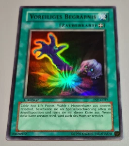 Voreiliges Begräbnis # PSV-G037 1.Auflage Ultra Rare Holo Pharaoh's Servant N.Mi - Bild 1 von 5