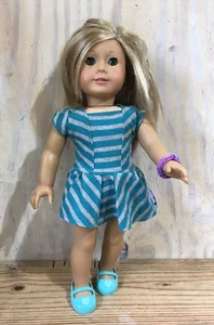 American Girl Isabelle 18" Doll Blonde Pink Hair - Picture 1 of 8