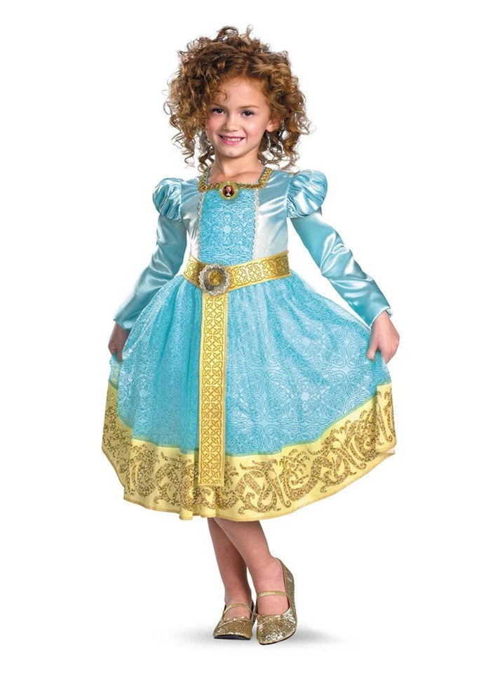 Deluxe Merida Princess Costume (Size Medium  7/8) - Image 1 of 1