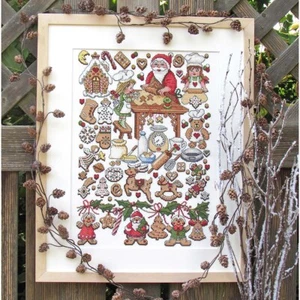 Herrschners® Cookie Sampler Counted Cross-Stitch Kit - Picture 1 of 1