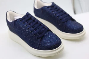 J75 Men's Slick Jeweled Low Top Fashion Sneaker | Lightweight Comfortable Sz 12 - Picture 1 of 10