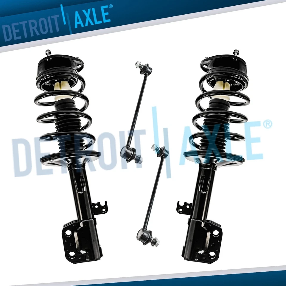 Front Struts + Sway Bars Kit for 2003-2006 2007 2008 Pontiac Vibe Toyota Matrix - Image 1 of 4