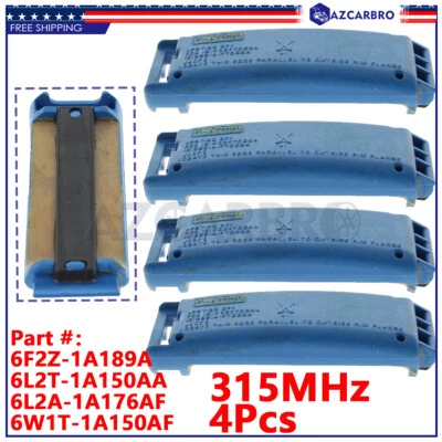 6L2T-1A150-AA TPMS For Ford Mercury Lincoln Mazda TPMS Tire Pressure Sensor 4Pcs - Image 1 of 4