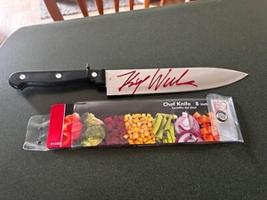 KIP WEEKS AUTOGRAPHED Chef KNIFE! THE STRANGERS! MAN IN THE MASK! BECKETT COA - Picture 1 of 4