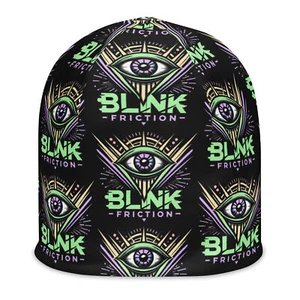 Beanie by Blink Friction Logo Black iServalan Collaboration - Picture 1 of 21