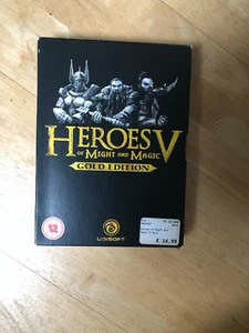 Heroes Of Might And Magic V-Gold Edition 3DVD Computer game+booklett - Picture 1 of 1