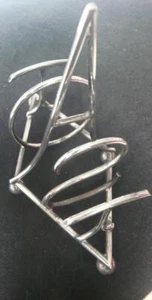 Christopher Dresser Diseño Antiguo TOAST Rack 1904 Excelente y Raro Goldsmiths Co - Imagen 1 de 11