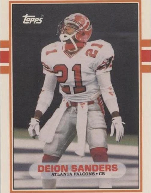 1989 Topps Traded Deion Sanders #30T