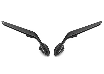 COPPIA SPECCHIETTI RIZOMA STEALTH ALLUMINIO NERO APRILIA RSV4 1100 2021 2022 - Immagine 1 di 3