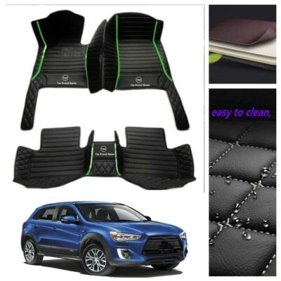 Fit Mitsubishi Eclipse Cross Endeavor Mirage Car Floor Mats Auto Carpets Luxury - Imagem 1 de 4