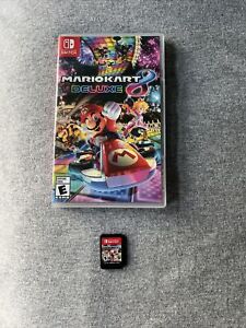 Mario Kart 8 Deluxe - Nintendo Switch - Cartridge + Case Tested Works