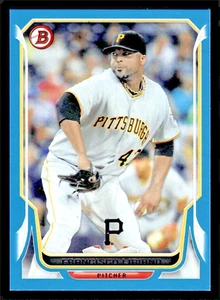 2014 Bowman Francisco Liriano Blue #46 -/500 - Pittsburgh Pirates - Picture 1 of 1