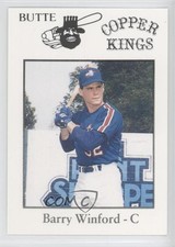 1989 Sport Pro Billings Mustangs Barry Winford #7