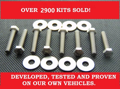 FORD 4.6 & 5.4 LITER COIL PACK STAINLESS STEEL BOLT / SCREW KIT. Over 2900 SOLD! - Image 1 of 4