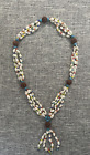 Necklace Vintage Shell & Beads Multi-Color