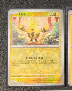 reverse holo Elekid 059/182 Pokemon card SV Paradox Rift common NM - Picture 1 of 1