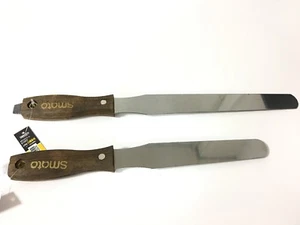 1" Caulking Spatula Knife Corrosion Free Steel With Wooden Handle 145,195,265mm - Picture 1 of 4