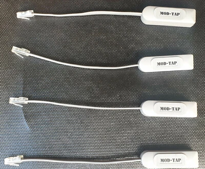 MOD-TAP RJ45 TO BT6L PABX TELEPHONE LINE ADAPTER 42-114 / 42-111-1A / 2A x 4 - Image 1 of 4