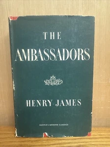 Vintage The Ambassadors BY: Henry James (Hardcover, Dustjacket 1948) - Picture 1 of 12