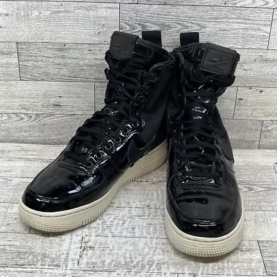 Botas Nike SF Air Force 1 High Ruby Rose negras AJ0963-001 para mujer talla 7 Foto 1 de 4
