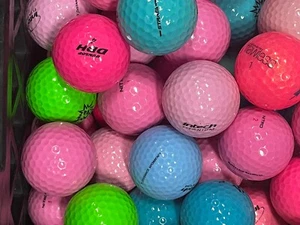 36 Assorted Colored Lady Used Golf Balls AAAAA (5A) - Picture 1 of 5