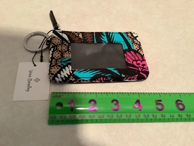 NEW Vera Bradley Zip ID Case, with tag - Imagem 1 de 2