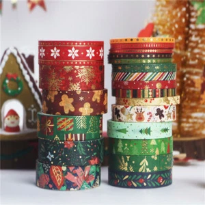 21 Rollen Washi Klebeband Set Handwerk Klebeband zum Selbermachen Dekorpapier - Bild 1 von 8
