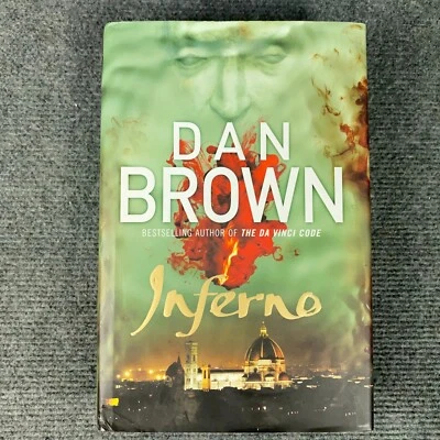 Inferno Dan Brown 2013 1st AU Hardback Edition DJ Codebreaking Thriller Suspense - image 1 of 4