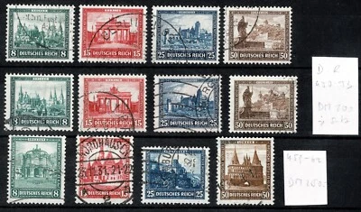 Germany Deutsches Reich 1930 2x Mi 450-453 + 1 x 459-462 - Deutsche Nothilfe - Image 1 of 3