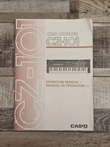 Casio CZ-101 Cosmo Synth Original Manual - Picture 1 of 2