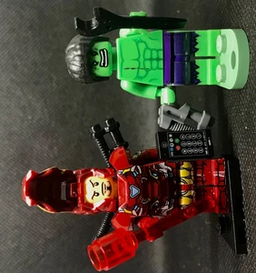HULK AVENGERS MARVEL MOC © LIMITED EDITION + IRON MAN TONY STARK CUSTOM - Imagen 1 de 7