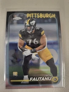 2024 Topps Chrome - Rookies Troy Fautanu #295 (RC) - Picture 1 of 2