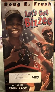Let’s Get Bizzee (vhs 1993) Promo Screener Rare HTF Doug E. Fresh Comedy Hip-Hop - Picture 1 of 5