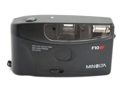 Cámara fotográfica compacta Point & Shoot DX Minolta F10BF 35 mm de colección Foto 1 de 4