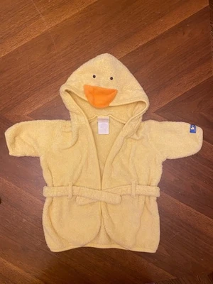 Albornoz unisex con capucha Carter's Duckie 0-9M Foto 1 de 3