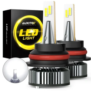 2X 9007 HB5 LED Headlight Bulbs High Low Beam 6500K White Super Bright 32000LM - Imagen 1 de 14