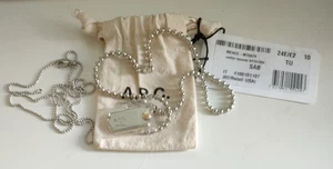 A.P.C. X Collar Natacha Ramsay Levi NRL Leconte Nuevo en Paquete Militar Unisex PVP £165 - Imagen 1 de 12