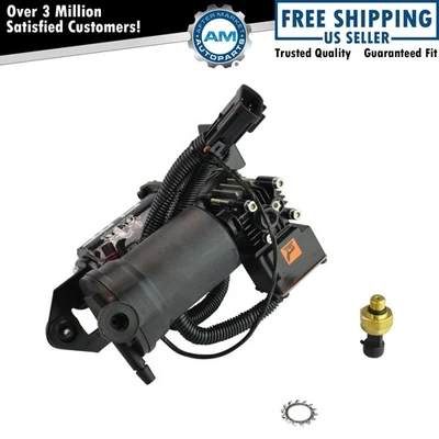 Air Ride Suspension Compressor Pump with Dryer for Escalade Tahoe Suburban Yukon - Imagem 1 de 4