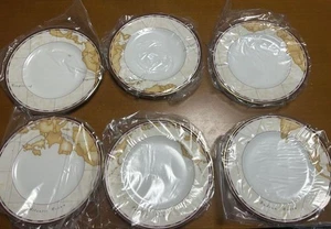 [New, Unused] Richard Ginori Prima Classe medium plates, set of 6 From Japan - Picture 1 of 10