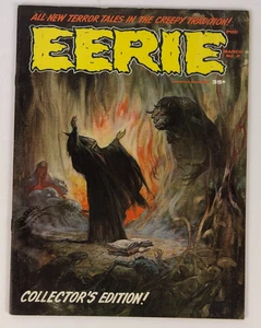 EERIE Magazine #2 Frazetta Cover Warren Comics 1966 Collectors Edition - Picture 1 of 7