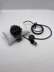 Fossil Q Explorist HR Gen 4 Smartwatch in rare Gun Metal (DW6F1) - Picture 1 of 7