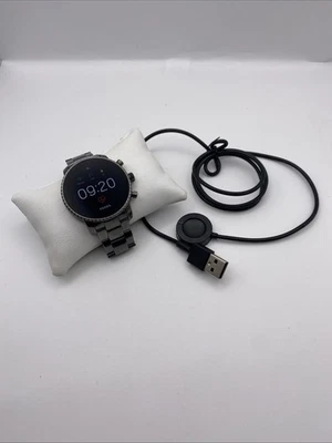 Fossil Q Explorist HR Gen 4 Smartwatch in rare Gun Metal (DW6F1) - Image 1 of 4