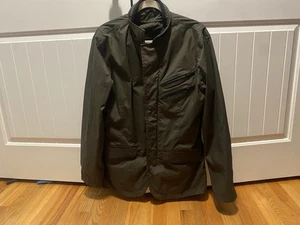 lululemon Mujer Chaqueta Oliva Cremallera y Botón Bolsillos Delanteros Talla Grande - Imagen 1 de 6