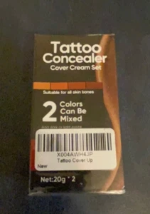 Tattoo Cover Up, Tattoo Concealer Makeup, 2 Colors waterproof concealer*** - Picture 1 of 1
