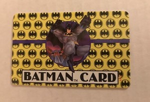 Rare 1989 Batman Card