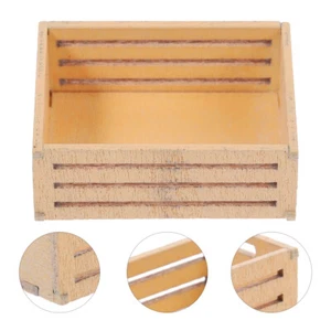 Telaio in legno accessori modellismo mini accessorio casa delle bambole mobili in miniatura - Foto 1 di 12