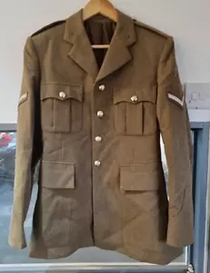 British Army Jacket No 2 Dress Brown REME Lance Corporal Medium 170/92/68 - Picture 1 of 6