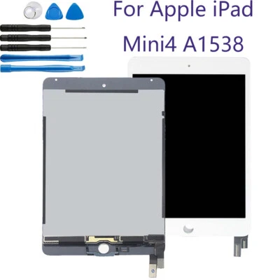 For iPad Mini 4 2015 A1538 A1550 LCD Display Touch Screen Digitizer Replacement- - Image 1 of 4
